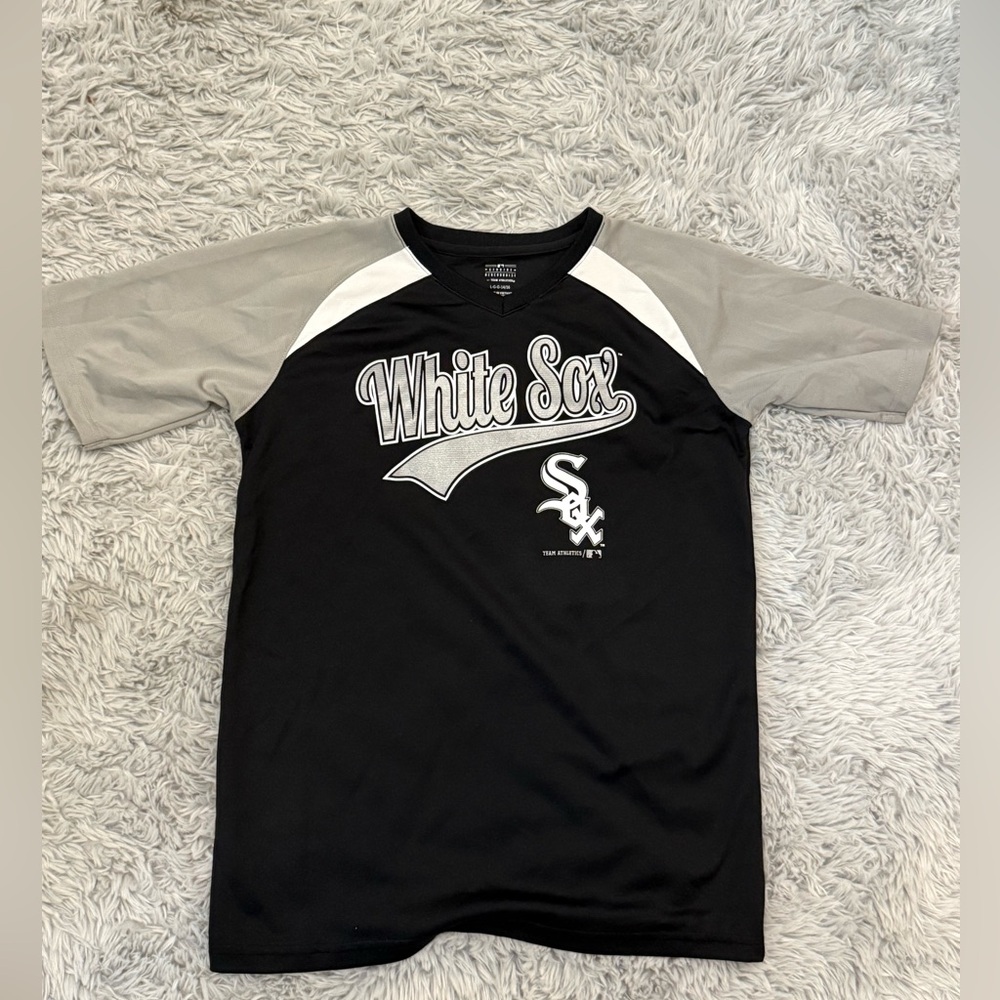 Genuine Merchandise Black and Gray White Sox Jersey